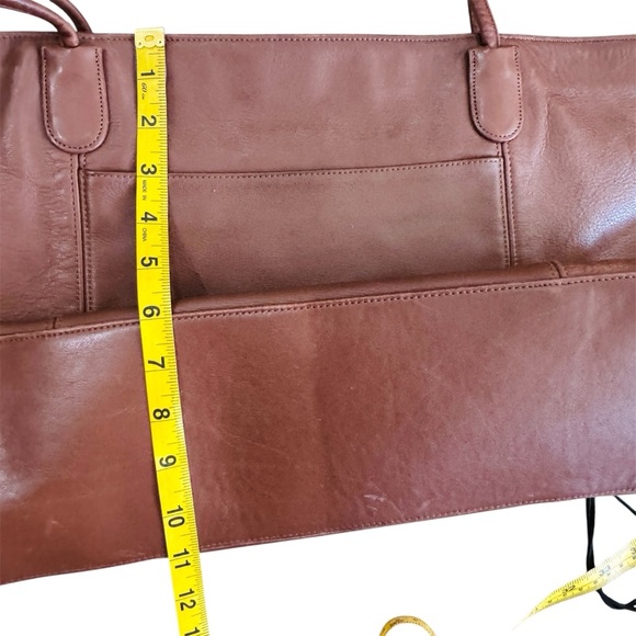 COACH Rare vintage large brown tote with zipper closure - Picture 6 of 16